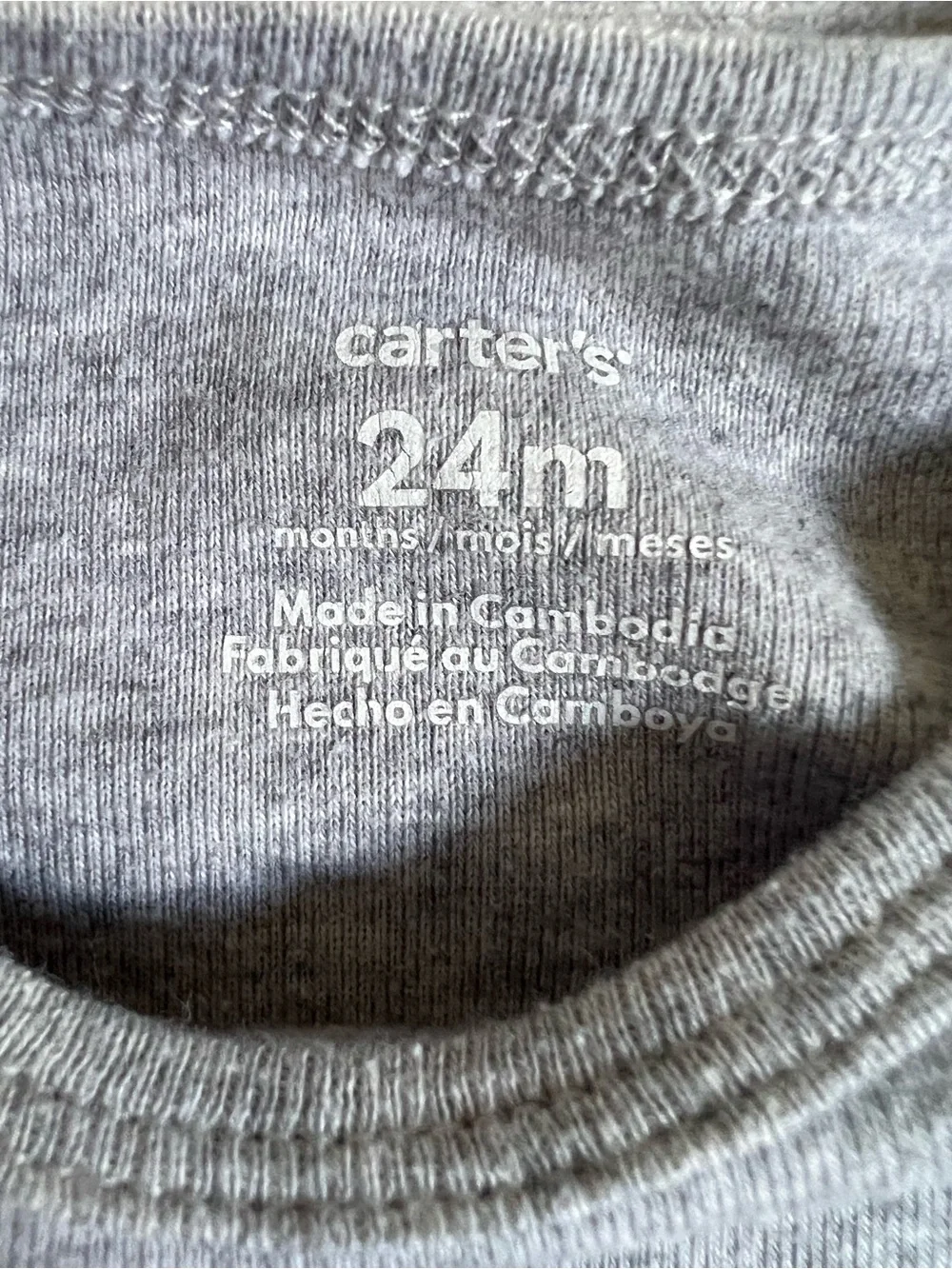 Carter's Girls Variety Mixed Print Short-Sleeve Onsies Set 24 Months
